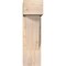 Ekena Millwork Traditional Block Smooth Bracket w/ Offset Brace, Douglas Fir, 7 1/2"W x 18"D x 26"H BKT0806X18X26TRA05SDF - alternate 4